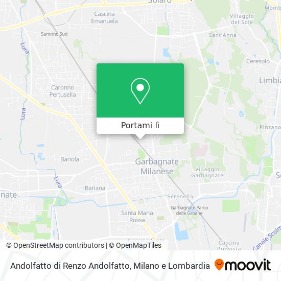 Mappa Andolfatto di Renzo Andolfatto