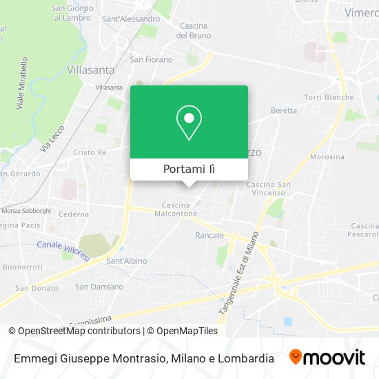 Mappa Emmegi Giuseppe Montrasio