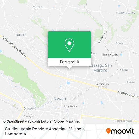 Mappa Studio Legale Porzio e Associati