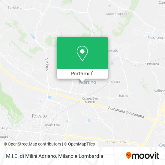 Mappa M.I.E. di Milini Adriano