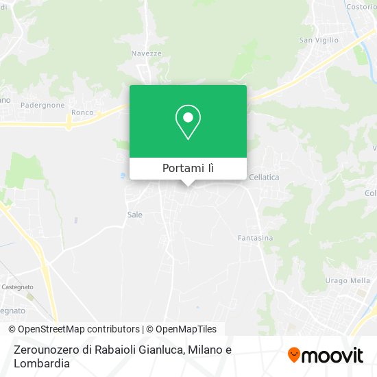 Mappa Zerounozero di Rabaioli Gianluca