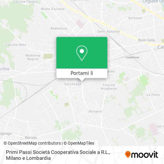 Mappa Primi Passi Società Cooperativa Sociale a R.L.