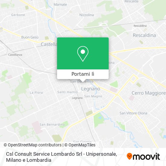 Mappa Csl Consult Service Lombardo Srl - Unipersonale