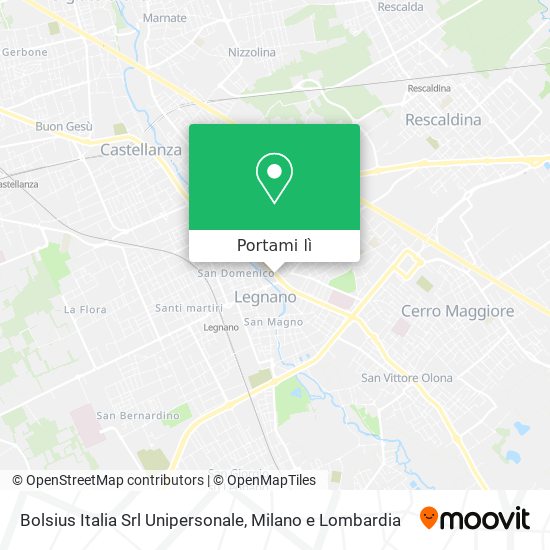 Mappa Bolsius Italia Srl Unipersonale