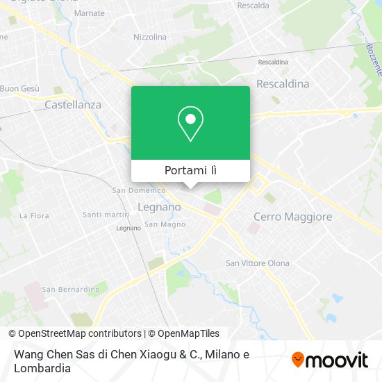 Mappa Wang Chen Sas di Chen Xiaogu & C.