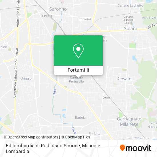 Mappa Edilombardia di Rodilosso Simone
