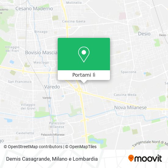 Mappa Demis Casagrande