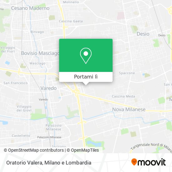 Mappa Oratorio Valera