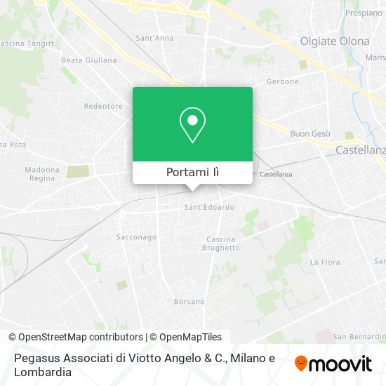 Mappa Pegasus Associati di Viotto Angelo & C.