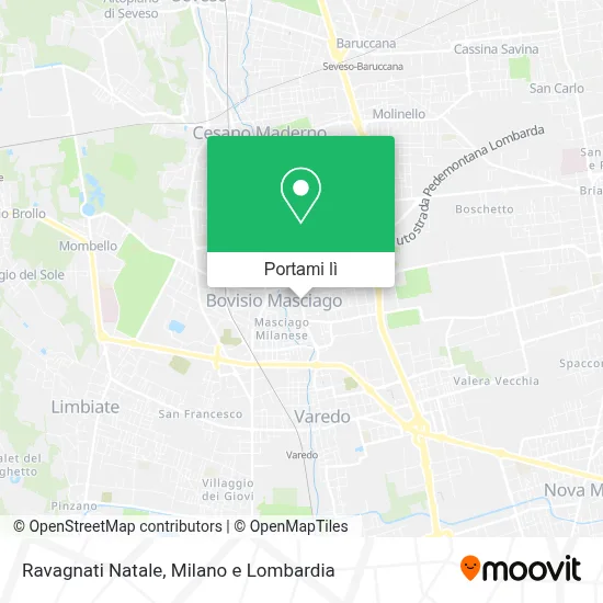 Mappa Ravagnati Natale