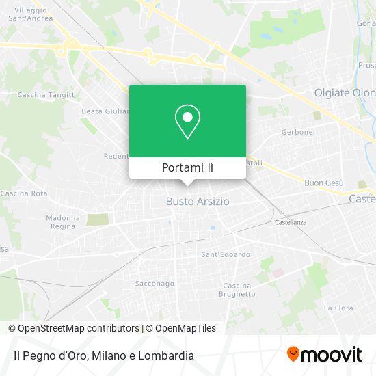 Mappa Il Pegno d'Oro