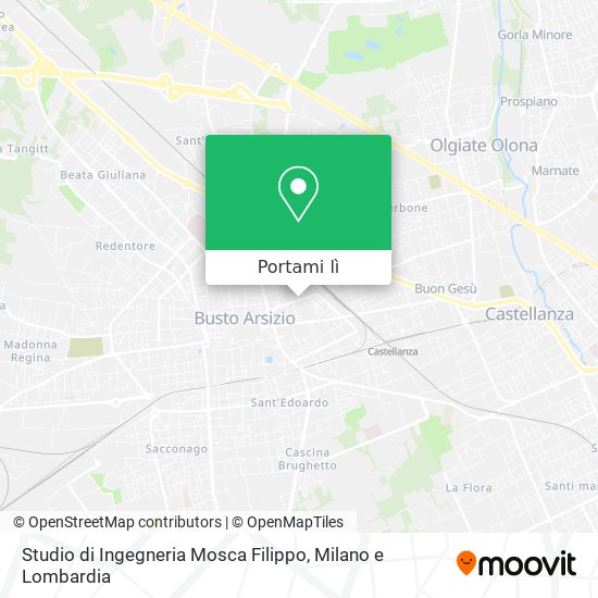 Mappa Studio di Ingegneria Mosca Filippo