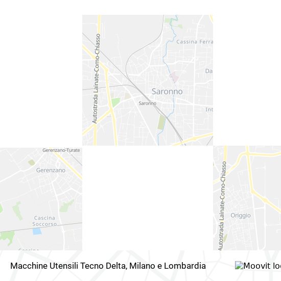 Mappa Macchine Utensili Tecno Delta