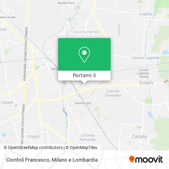 Mappa Cionfoli Francesco