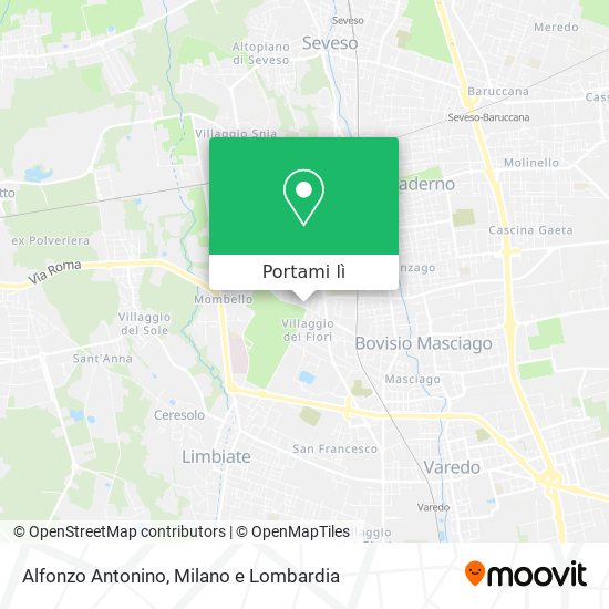 Mappa Alfonzo Antonino