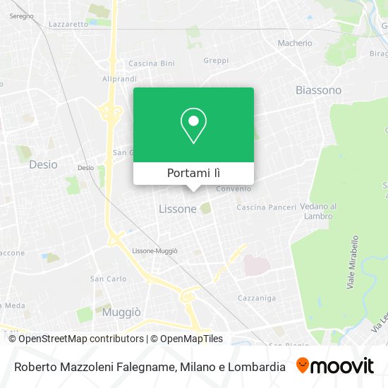 Mappa Roberto Mazzoleni Falegname