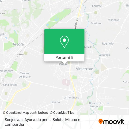 Mappa Sanjeevani Ayurveda per la Salute