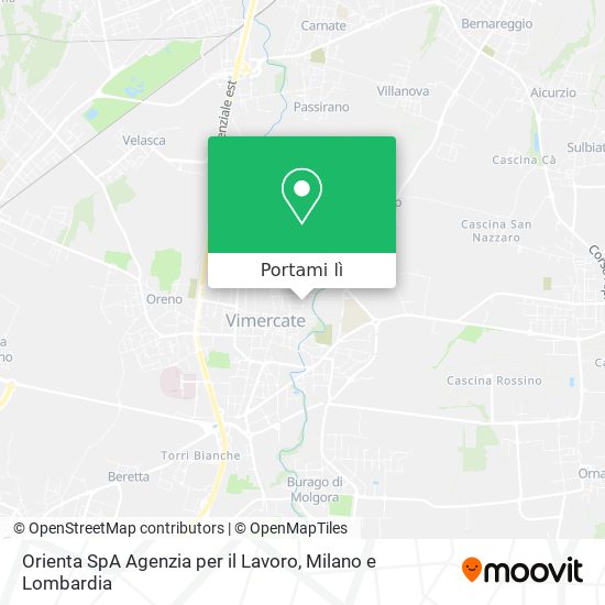 Mappa Orienta SpA Agenzia per il Lavoro