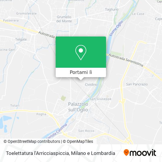 Mappa Toelettatura l'Arricciaspiccia