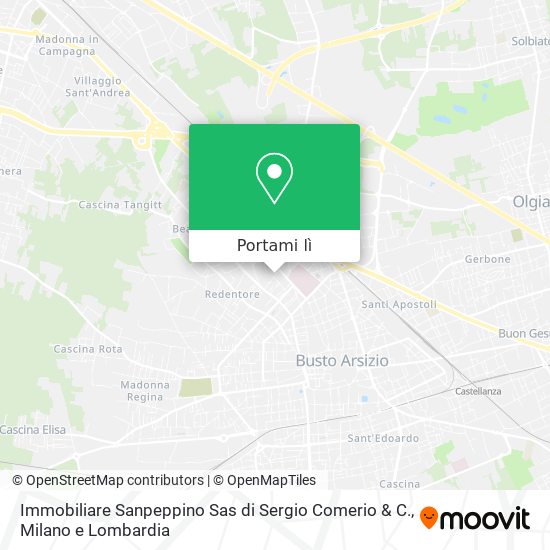 Mappa Immobiliare Sanpeppino Sas di Sergio Comerio & C.