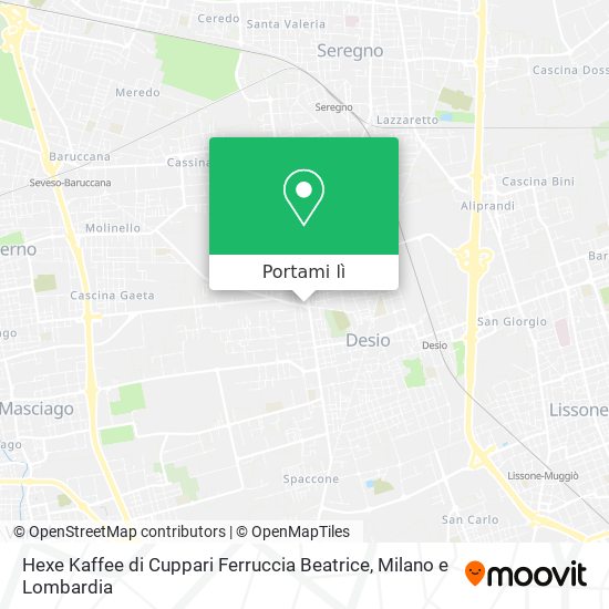 Mappa Hexe Kaffee di Cuppari Ferruccia Beatrice