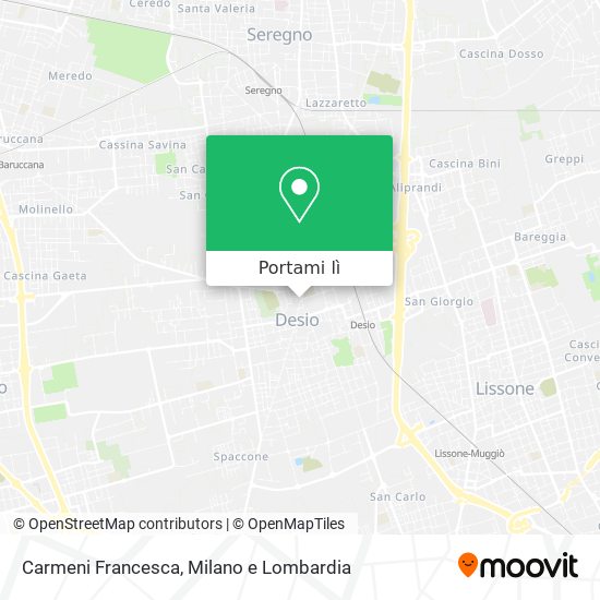 Mappa Carmeni Francesca
