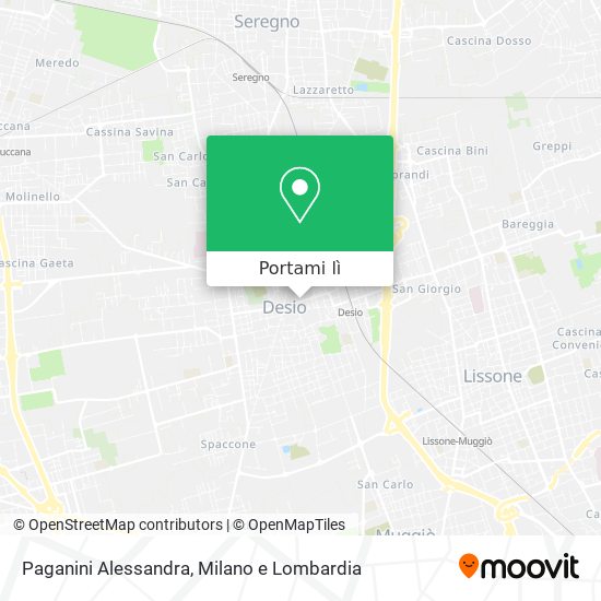 Mappa Paganini Alessandra