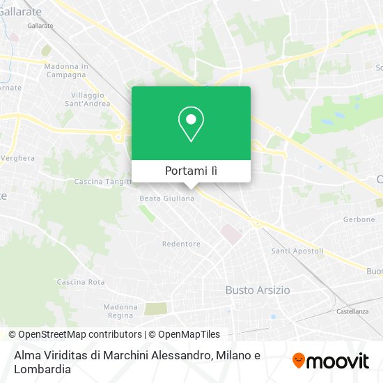 Mappa Alma Viriditas di Marchini Alessandro