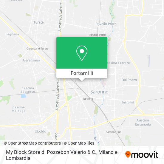 Mappa My Block Store di Pozzebon Valerio & C.