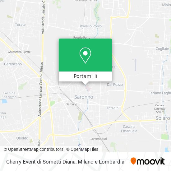Mappa Cherry Event di Sometti Diana