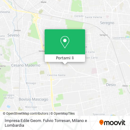 Mappa Impresa Edile Geom. Fulvio Torresan