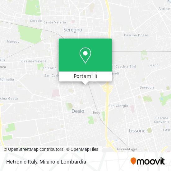 Mappa Hetronic Italy