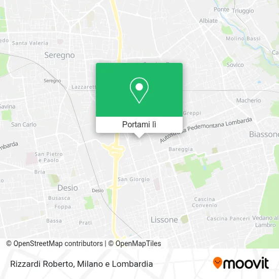 Mappa Rizzardi Roberto
