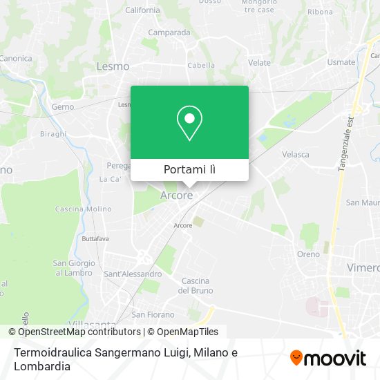 Mappa Termoidraulica Sangermano Luigi