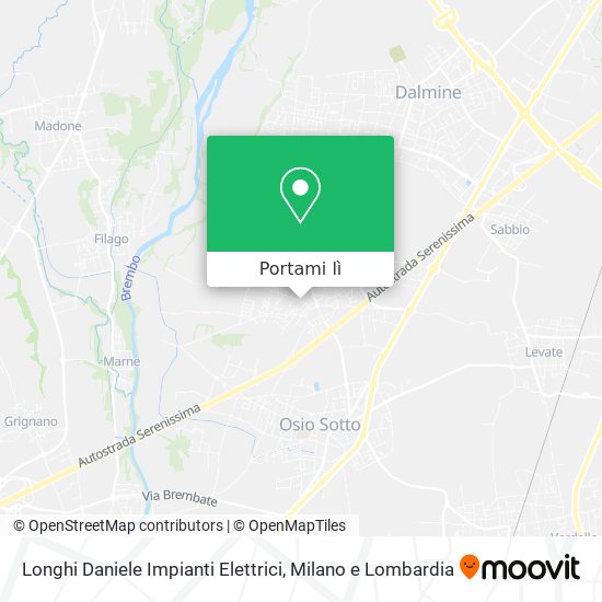 Mappa Longhi Daniele Impianti Elettrici