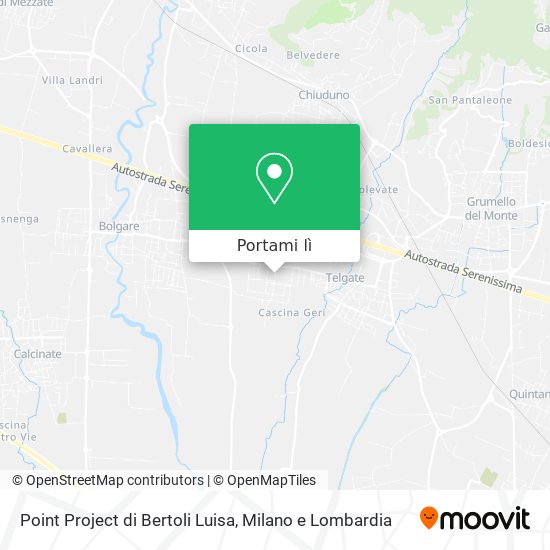 Mappa Point Project di Bertoli Luisa