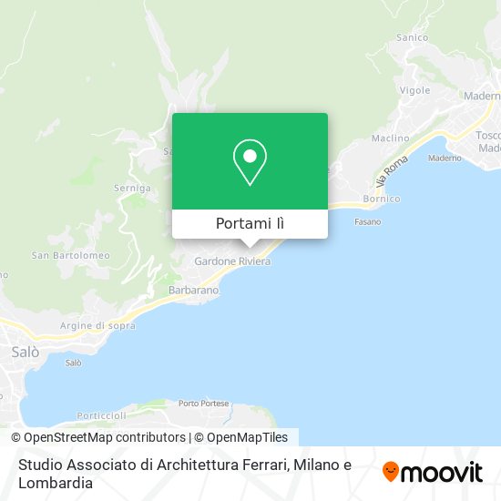 Mappa Studio Associato di Architettura Ferrari