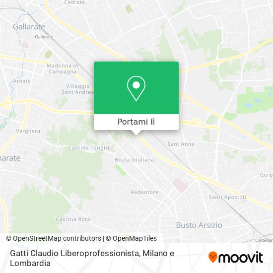 Mappa Gatti Claudio Liberoprofessionista