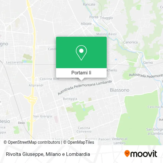 Mappa Rivolta Giuseppe