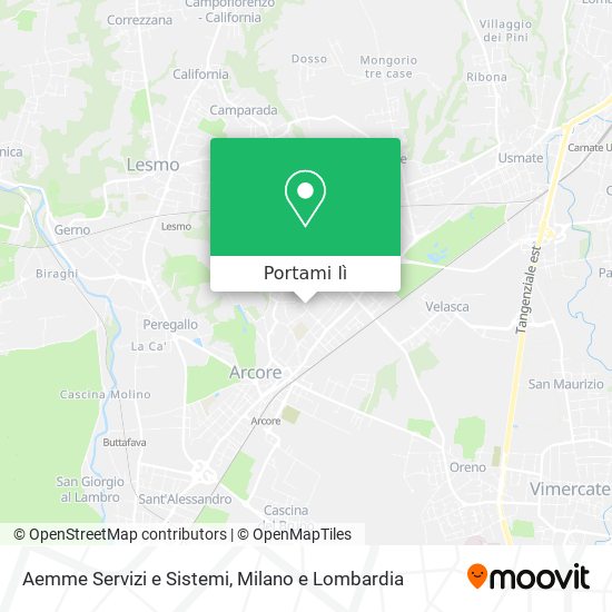 Mappa Aemme Servizi e Sistemi