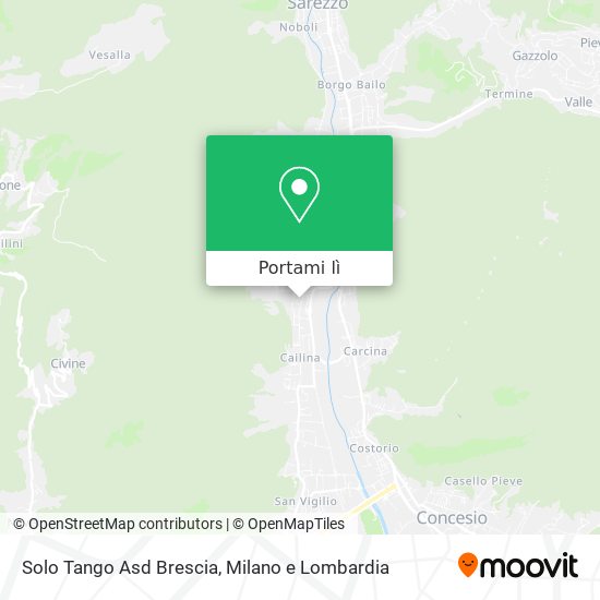 Mappa Solo Tango Asd Brescia