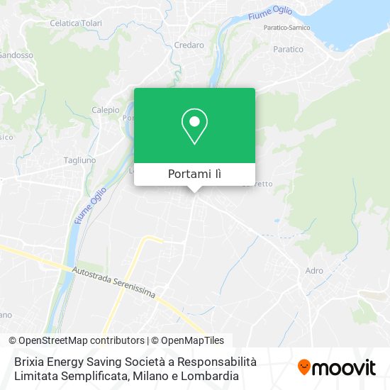 Mappa Brixia Energy Saving Società a Responsabilità Limitata Semplificata