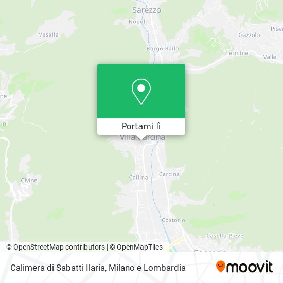 Mappa Calimera di Sabatti Ilaria
