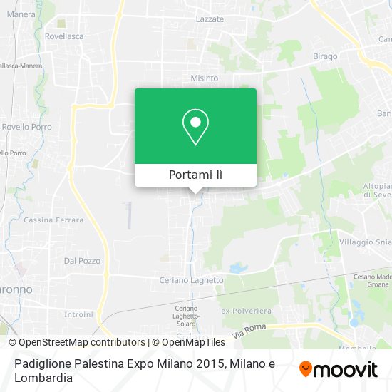 Mappa Padiglione Palestina Expo Milano 2015