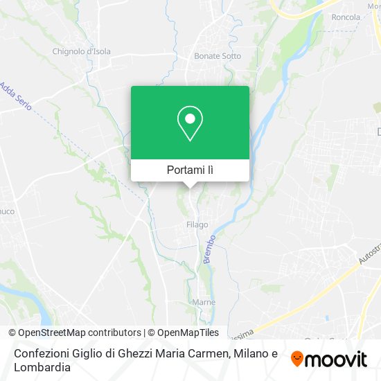 Mappa Confezioni Giglio di Ghezzi Maria Carmen