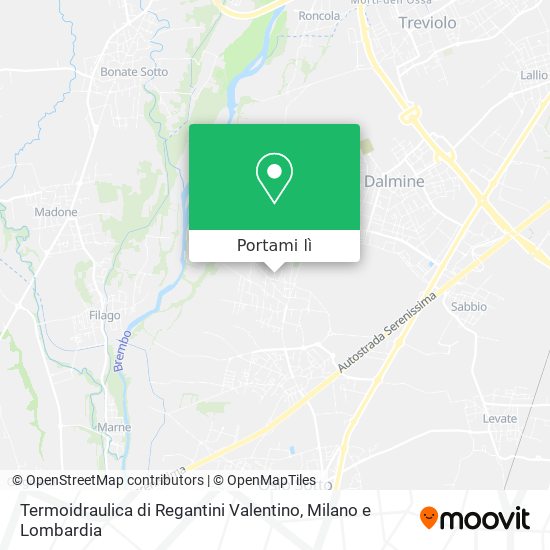 Mappa Termoidraulica di Regantini Valentino