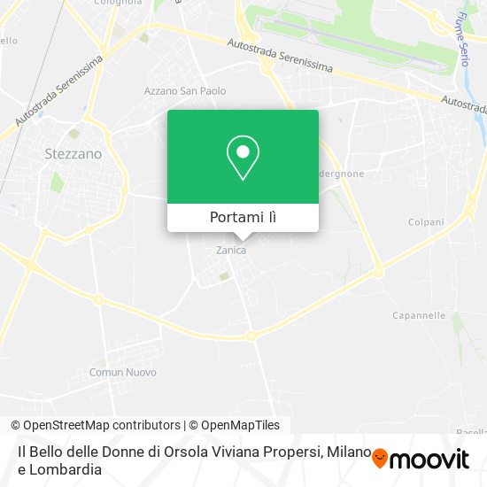 Mappa Il Bello delle Donne di Orsola Viviana Propersi