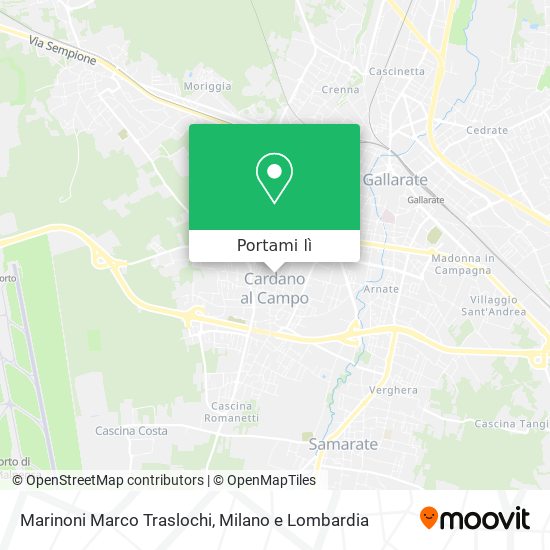 Mappa Marinoni Marco Traslochi