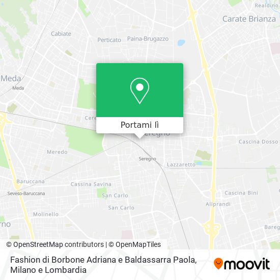 Mappa Fashion di Borbone Adriana e Baldassarra Paola