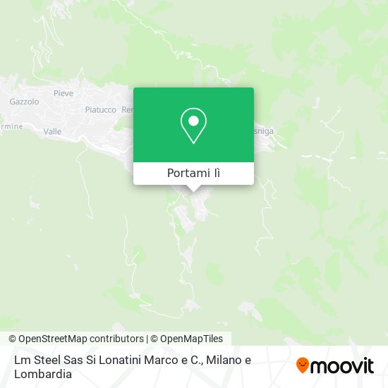 Mappa Lm Steel Sas Si Lonatini Marco e C.